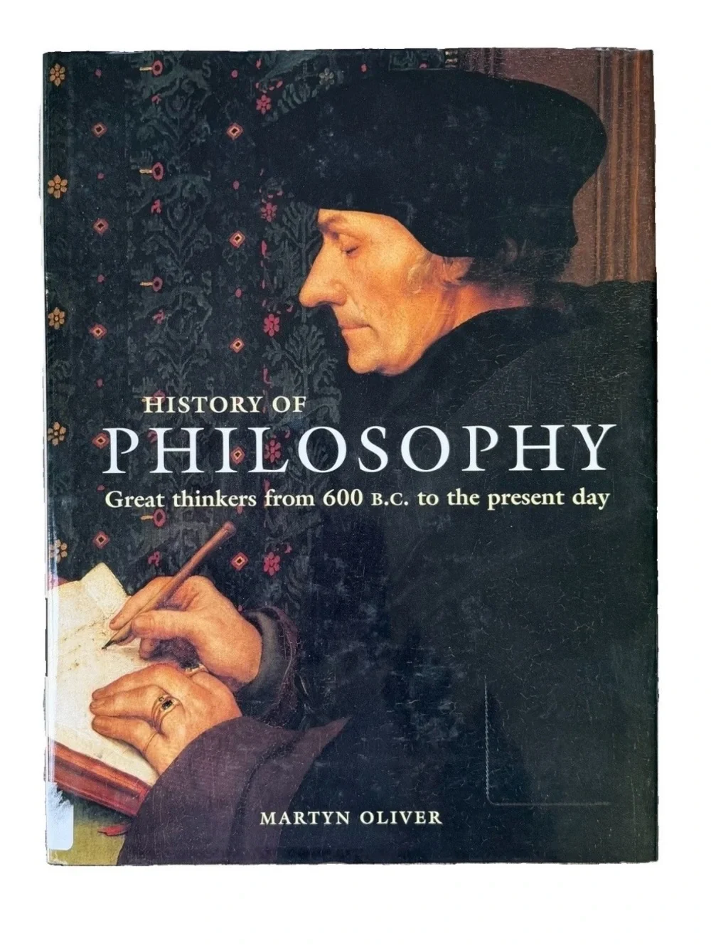 History of Philosophy Martyn Oliver Hardcover Illustrated Ex Library Book